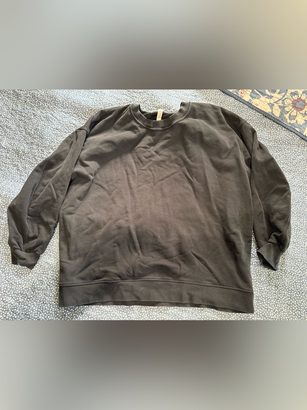 lululemon athletica Black Women's Crewneck Sweatshirt